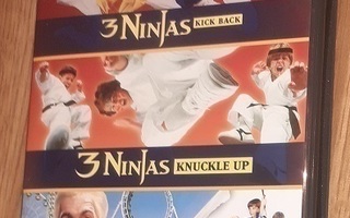 DVD 3 Ninjas kokoelma Suomitekstit