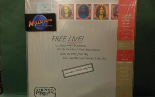 FREE - FREE LIVE - JAPAN -84 REISSUE LP