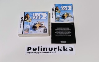 Ice Age 2 -pelin kotelo + ohjekirja - DS
