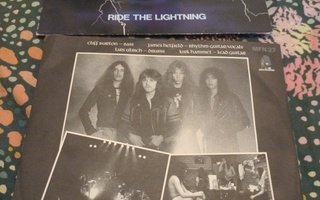 Metallica : Ride The Lightning - lp