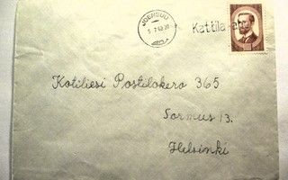 1962 Kattila-aho rivil + Joensuu kuorella