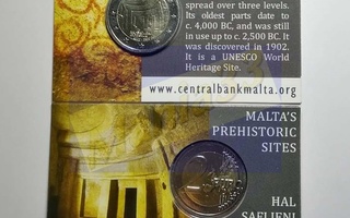 2€ Juhlaraha Malta 2022 Hal Saflieni Hypogeum Temples, bli