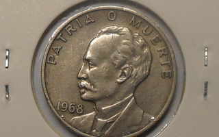 Cuba. 20 centavos 1968.