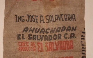 Kahvi,   Cafe EL Salvador, 1964-65, + muu, 2 säkkiä.