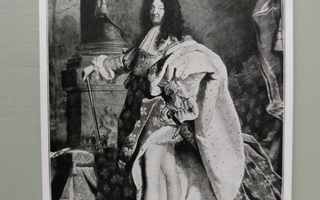 Vanha postikortti, Ludvig XIV