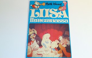 Liisa Ihmemaassa sarjakuvalehti vuodelta 1975