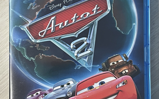Disney-Pixar: AUTOT 2 (2011) Blu-ray + DVD (UUSI)