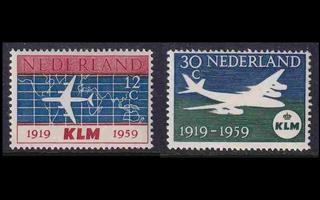 Alankomaat 737-8 ** Lentoyhtiö KLM 40v (1959)