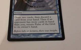 mtg / magic the gathering / pulse of the grid