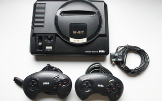 Sega Mega Drive I - konsolipaketti *huollettu*