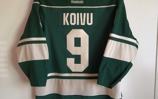 Mikko Koivu game worn pelipaita Minnesota Wild