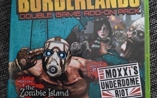 Borderlands Double game add-on pack Xbox 360 peli priima