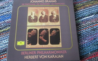 Brahms: 4 Sinfoniaa. BPO/Karajan DGG 4LP
