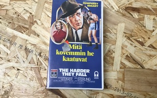 MITÄ KOVEMMIN HE KAATUVAT VHS