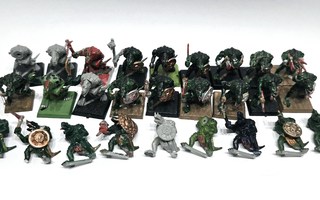 Warhammer Fantasy - 27kpl Lizardmen Saurus Warriors [F80]