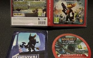 Ratchet & Clank Tools of Destruction Essentials PS3 - CiB