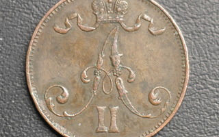 5 penniä 1873  #631
