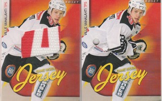 2009/10 Cardset Jersey Ville Vahalahti , TPS