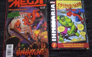 HÄMÄHÄKKIMIES Mega-Marvel & Ihmesarja sarjakuvakirjat