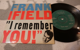 Frank Ifield – I Remember You Ep Swe. 1962