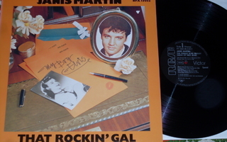 JANIS MARTIN - That Rockin' Gal - LP 1979 rockabilly EX