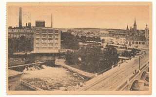 TAMPERE,  Satakunnan silta  - kulk. 1926
