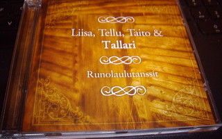 CD : Liisa , Tellu , Taito & Tallari : Runolaulutanssit