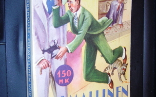 Wodehouse : Pulmallinen viikonloppu ( 2 p. 1960 ) EIPK !