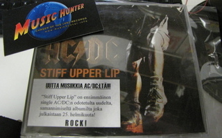 AC DC - STIFF UPPER LIP PROMO CD SINGLE