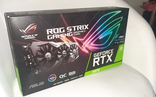 RTX 2070 Asus Rog Strix Näytönohjainkortti