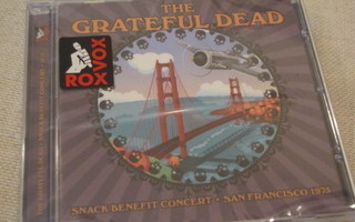 Grateful Dead snack benefit concert 1975 cd muoveissa