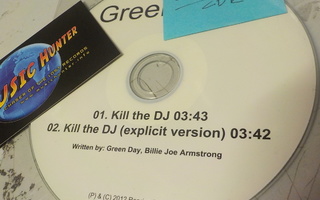 GREEN DAY - KILL THE DJ  promo cds CDR