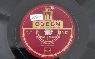 Savikiekko 1940 - Solistiyhtye - Odeon PLD 17