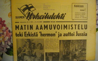 Suomen Urheilulehti Nro 42/1959 (28.9)