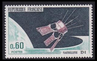 Ranska 1539 ** Satelliitin laukaisu (1966)