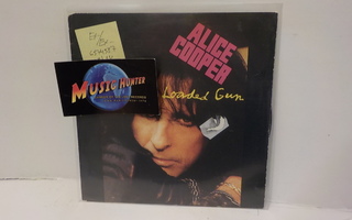 ALICE COOPER - LOVE'S A LOADED GUN/FIRE EX-/EX- EU 1991 7"