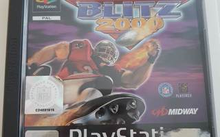 PS1 : NFL Blitz 2000 ( CIB )