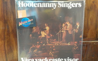 HOOTENANNY SINGERS - VÅRA VACKRASTE VISOR M-/M- LP