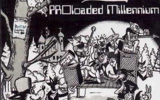 Riistetyt – Proloaded Millennium CD   (1999) + badge