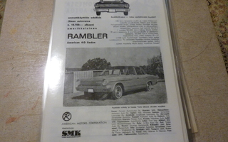 Rambler American , Mercedes Benz mainos -64