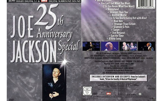 UUSI JOE JACKSON 25th ANNIVERSARY DVD - ILMAINEN TOIMITUS