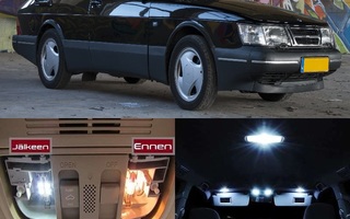Saab 900 Classic Hatchback Sisätilan LED -muutossarja 6000K