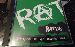 Rattus Levytykset 1981-1984 cd