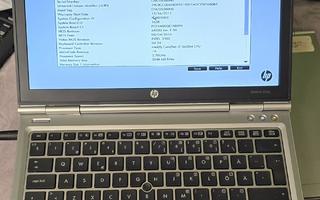 Hp elitebook 2560p, i7-2620m, 2Gb, puutteita.