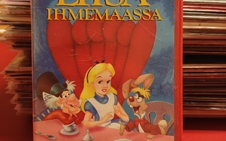 Liisa Ihmemaassa (Disney punakantinen) VHS