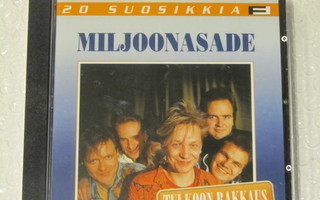Miljoonasade • 20 Suosikkia • Tulkoon Rakkaus CD