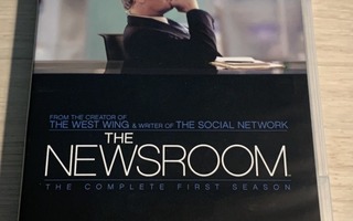 Newsroom: Kausi 1 (4DVD) uusi ja muoveissa