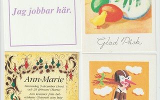 Postkorter- olika - text på svenska     , 50 kpl , NO 9