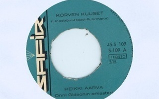 Heikki Aarva,Onni Gideonin Orkesteri 7" Korven Kuuset   1963