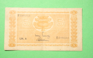 5 markkaa 1945